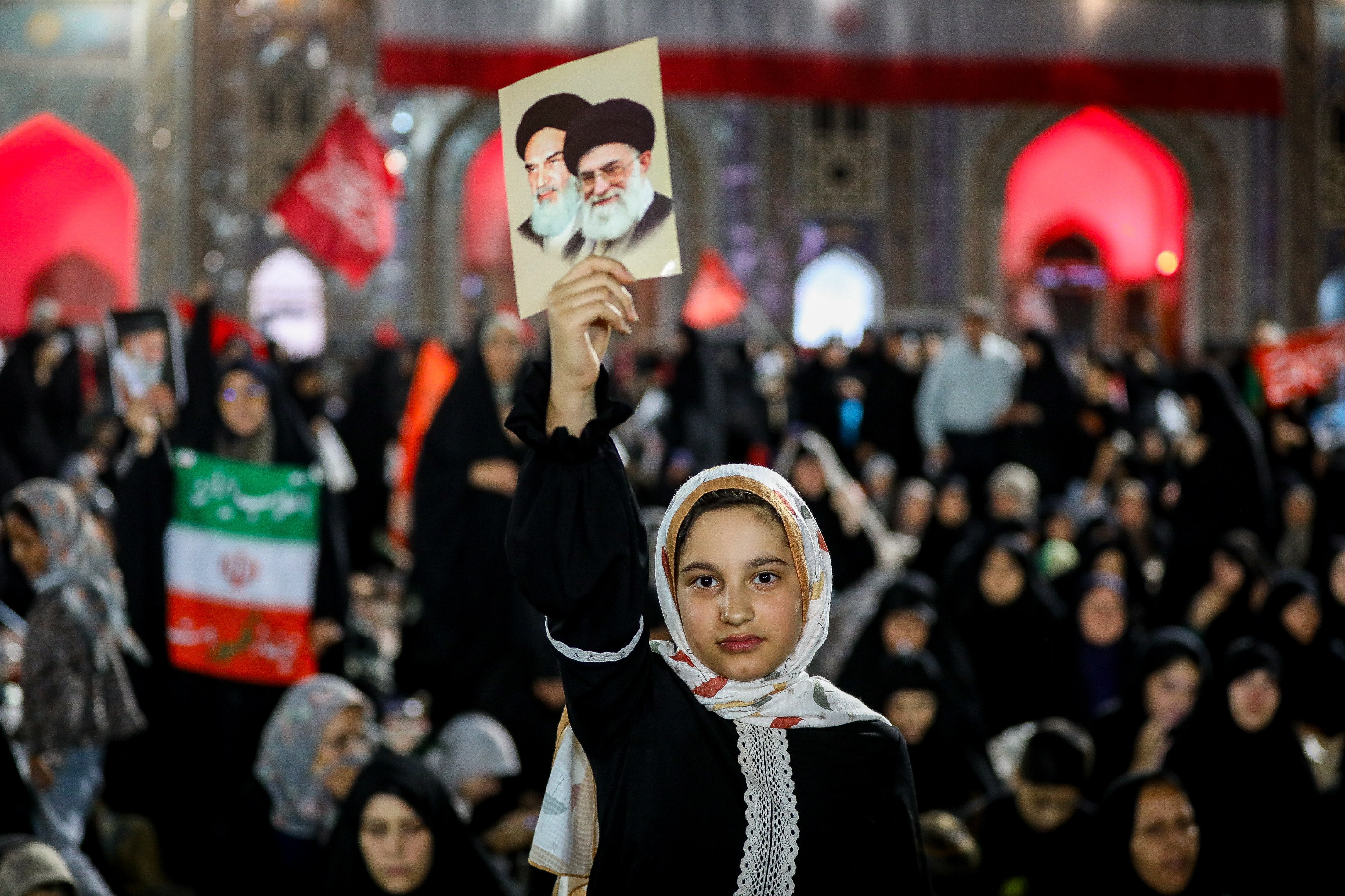 مراسم بزرگداشت چهلم «آقای شهید ایران» در حرم مطهر رضوی، مشهد (19)_1405528232557