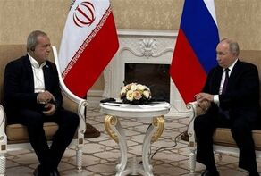 پیام ویژه پوتین برای رهبر ایران در دیدار با پزشکیان