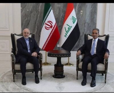 گفت‌وگوی رئیس مجلس ایران با همتای قضایی عراق در بغداد