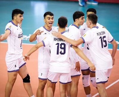 گام بلند والیبالیست‌های نوجوان با شکست الجزایر