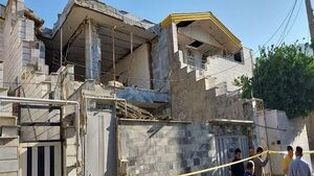 لحظات دلهره‌آور در فلاح تهران؛ انفجار گاز دیوار و شیشه‌های ساختمان را فرو ریخت