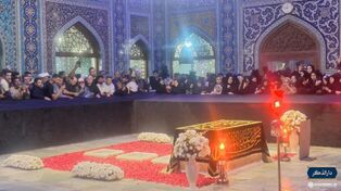 رواق دارالذکر حرم رضوی میزبان زائران شد