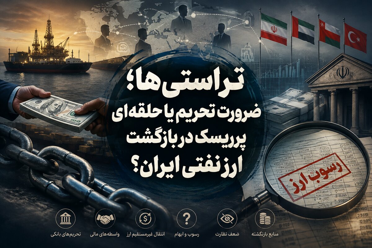 تراستی‌ها؛ ضرورت تحریم یا حلقه‌ای پرریسک در بازگشت ارز نفتی ایران؟