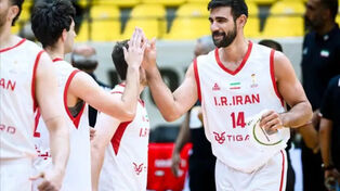 جشن نیمه‌نهایی بسکتبال ایران؛ بحرین ۷۹ بر ۷۴ شکست خورد