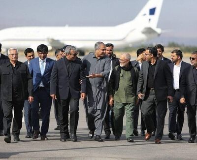وزیر کشور پاکستان وارد مشهد شد