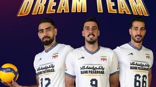 سه ملی‌پوش ایران در تیم منتخب آسیا