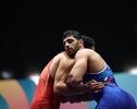 محمدهادی ساروی با دو پیروزی قاطع به نیمه‌نهایی کشتی فرنگی قهرمانی جهان رسید