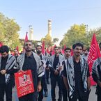 هیئات دانشجویی در اربعین حسینی راهی مقتل رهبر شهید شدند