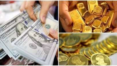قیمت طلا و نرخ ارز  امروز شنبه ۳ مرداد ۱۴۰۵