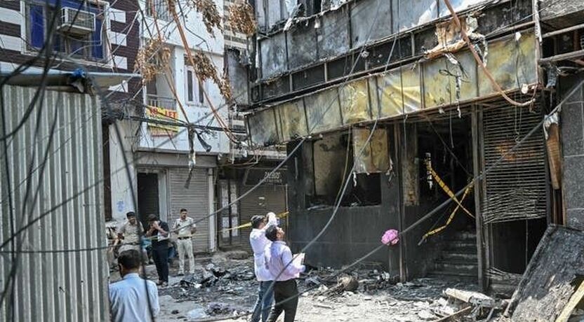 آتش‌سوزی موتورخانه برج سعیدیه همدان مهار شد