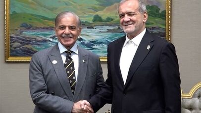 شریف از پزشکیان برای سفر به پاکستان دعوت کرد