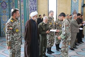 عطیه فرماندهی کل قوا به دانش‌آموختگان دانشگاه افسری پدافند هوایی اعطا شد
