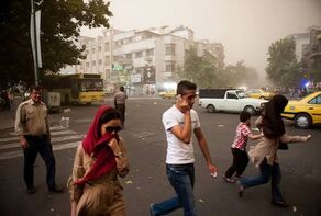 تهران امروز در انتظار وزش باد شدید و رگبار ارتفاعات
