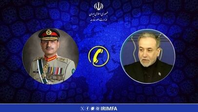 گفت‌وگوی تلفنی عراقچی با فرمانده ارتش پاکستان