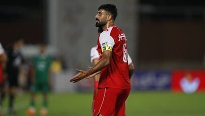 ابهام در حضور کاپیتان پرسپولیس مقابل مس شهر بابک