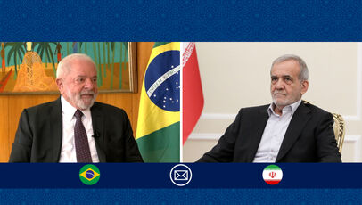 پزشکیان پیروزی لولا داسیلوا در انتخابات ریاست‌جمهوری برزیل را تبریک گفت