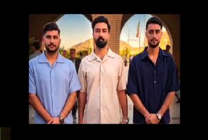 پس از ۶ ماه اسارت، لبخند دیدار دوباره؛ بازگشت سه سرباز ناو لاوان به خاک وطن