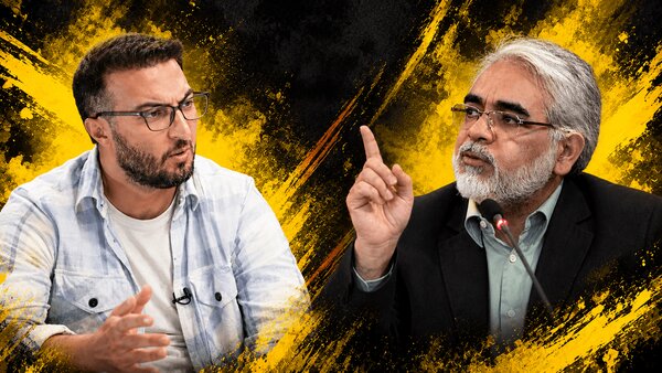 فیلم کامل مناظره وحید اشتری و حسین قربان‌زاده