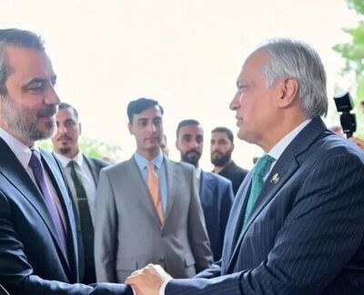 وزیر خارجه سوریه پس از ۱۹ سال به پاکستان سفر کرد