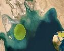 آتش گرفتن یک کشتی در سواحل بندر فاو عراق
