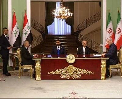تقویت همکاری‌های راهبردی تهران و بغداد با امضای ۴ سند جدید