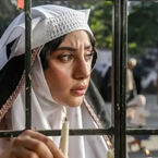 تصویر ترلان پروانه بازیگر بامداد خمار در حال سوارکاری