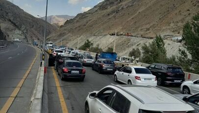 آخرین وضعیت جاده‌ها امروز دوشنبه ۱۲ مرداد ۱۴۰۵؛ ترافیک سنگین در چند آزادراه منتهی به تهران