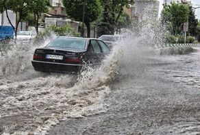 اختلال در تردد و آمد و شهروندان در پی بارش‌های سنگین شمال