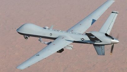 پهپاد MQ-9 آمریکا در آسمان خمین سرنگون شد